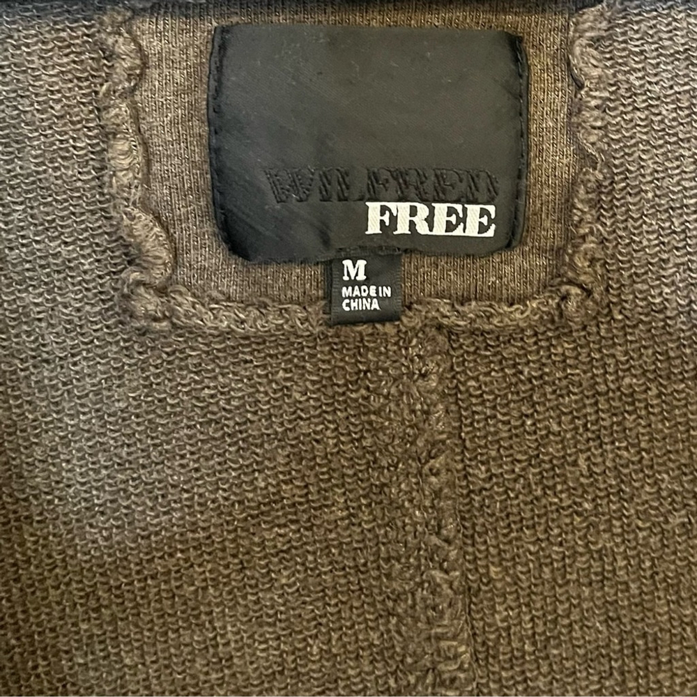 Aritzia Brown Hooded Cardigan - Picture 6 of 11
